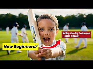 Cricket for Kids: Fun Batting Drills - Cricket Lesson #3