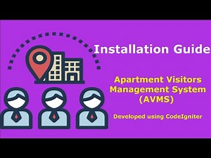 Apartment Visitors Management System Developed using CodeIgniter - Installation Guide | PHPGurukul