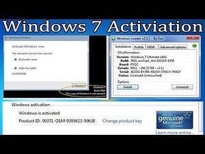 Winodws 7 Activiation | Windows Loader.exe | Crack for Lifetime