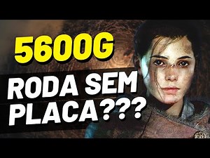 A PLAGUE TALE REQUIEM no PC! RODA SEM PLACA DE VÍDEO??? TESTE NO 5600G + VEGA 7