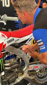 736K views · 11K reactions | ✨ A new track presented new challenges for most of the teams & riders who arrived at the KymiRing in Finland with no knowledge of what to expect. Most of the riders used the practice sessions & qualifying on Saturday to find their favoured settings, which for Jago Geerts meant making some suspension changes between sessions. #YamahaRacing #Yamaha #Mechanic #MXGP #Therapy | Yamaha Racing | Facebook