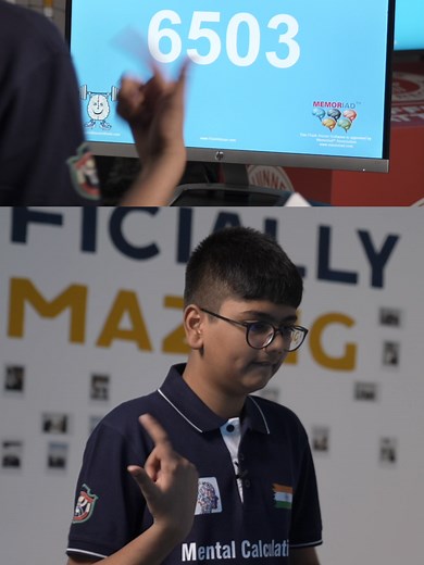 Aaryan Shukla Sets Record by Adding 100 Numbers in 30.9s