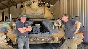 Mr Hewes and our M60 engine