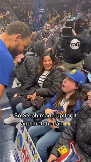 Steph Curry makes fans dream come true 🙏 #stephcurry #stephencurry #fans #motivation #peaceandlove