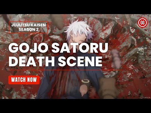 Gojo Satoru Death Scene | Jujutsu kaisen Season 2 | Gamerz Gateway