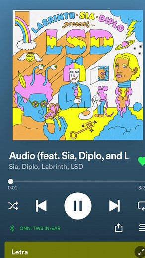 Audio - Sia, Diplo, Labrinth, LSD. #audio #sia #diplo #labrinth #music