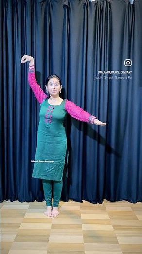 Bharatanatyam poses for ganesha|easy classical dance steps|learn Bharatanatyam Online #ytshorts