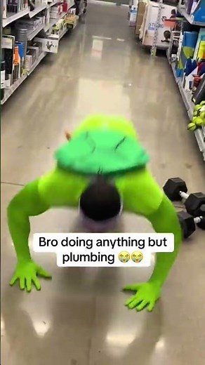 Aaron The Plumber Ninja Turtle Costume💀