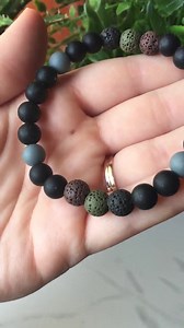 Camo Lava Stone Diffuser Bracelet: Men's Essential Oil Jewelry - Etsy Australia