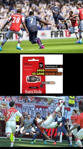 🎮 FLASHDISK GAME PS2 & PS3 – SIAP MAIN! 🎮 Pengen main game PS2 & PS3 tanpa ribet? Sekarang cukup pakai flashdisk, colok langsung nostalgia! 🔥 ✅ Isi banyak game PS2 & PS3 favorit ✅ Sudah setting rapi & siap dimainkan ✅ Bisa request game sesuai keinginan ✅ Cocok untuk PC / Laptop / PS3 tertentu ✅ Praktis, gak perlu download ulang 💾 Kapasitas besar 🚀 Plug & Play 💯 Tested & siap pakai Main bola, balapan, fighting, sampai adventure legendaris dalam satu flashdisk! Cocok buat nostalgia atau hibu