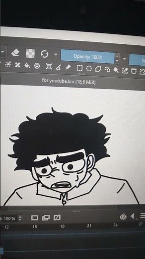 animating on krita #krita #animation #dailyanimation #fypシ゚viral