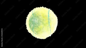 3D Medical Element animation of human blood cell