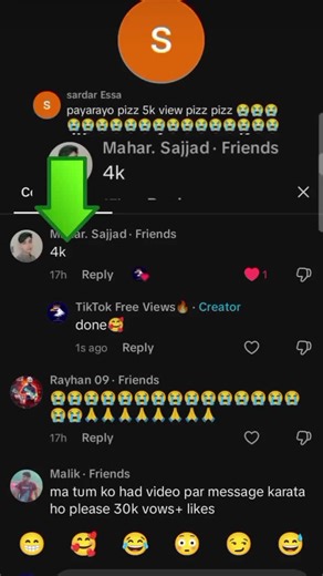 5k views done #freeviews #tiktokfreeviews #tiktokviews