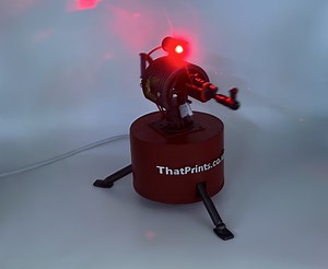 Rust Game 3D Printed Auto Turret Customisable Name - Etsy