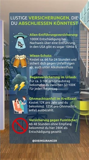 Würdest du dich… gegen Aliens versichern? 🛸