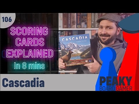 How to play Cascadia - All Scoring Cards explained - Peaky Boardgamer