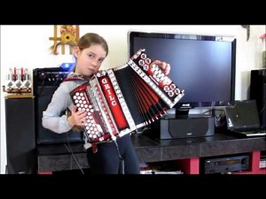 Afternoon dribbling diatonic accordion