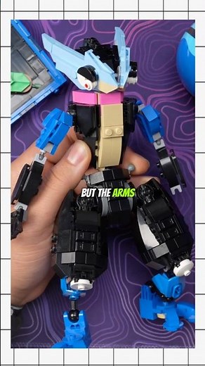 Testing Compact LEGO Joints for Better Poseability #lego #shorts #technique