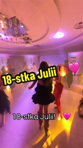 18-stka Julii – urodziny 18 lat Julii w czwartek