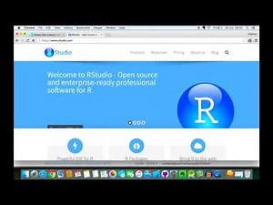 How to Install R and RStudio on Mac