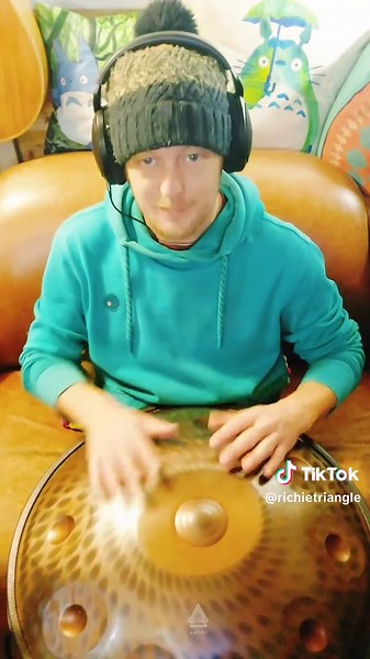 432hz handpan live snippet #432hz #handpan #meditation #relaxation #fyp