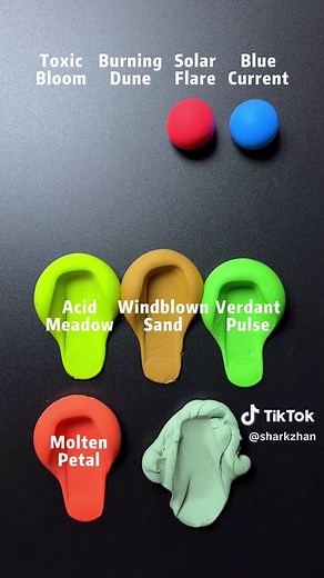 Satisfying Color Mixing Videos