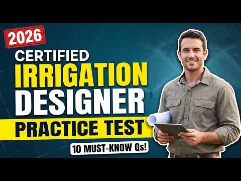 Certified Irrigation Designer Practice Exam: 10 Questions With Explained Answers For 2026 Exam Prep!