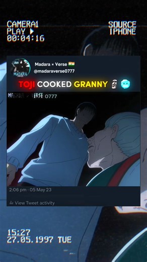 NEVER GIVE ORDERS TO TOJI 🥶☠️