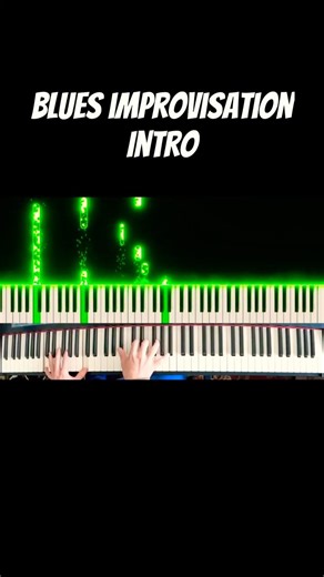 Blues Piano Synesthesia: Intro Improvisation Key of C