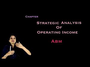 Activity Based Management / ABM