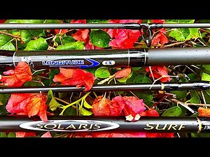 Longitude & Solaris Surf Rods Using Tesoro12 Reels!