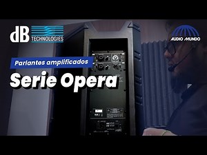 DB Technologies brand woofer amplifier speaker models Opera 10, Opera 12 and Opera 15