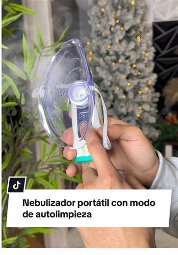 Portable Nebulizer with Self-Cleaning Feature