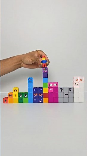 Mario Climbs Number Blocks 1 to 10! Learn to Count for Kids #numbers