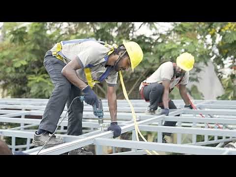 Lotus Polycarbonate Sheet Solid Installation-English#polycarbonatesheet #polycarbonatesheetwork