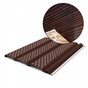 [Hot Item] Solid Soffit Full Vented Soffit PVC Panel