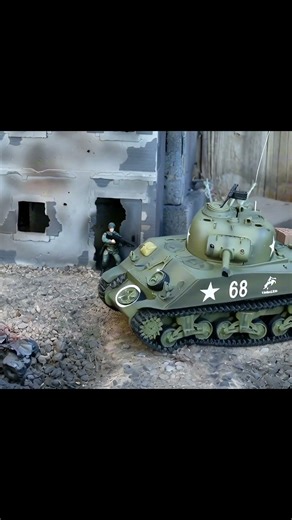 My RC Sherman Tank Battlefield(Part2)