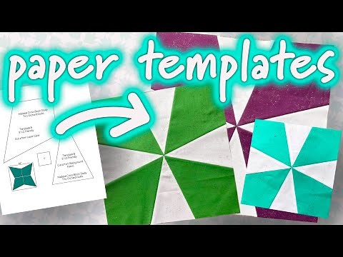 How to Use Paper Templates with the Maltese Cross Block Study