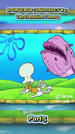 Spongebob conspiracy #4 : the evolution theory #4 #spongebob #conspiracy #evolution