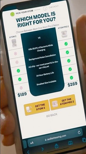 Affordable hearing care, exceptional quality. Discover Atom Pro 2 today.