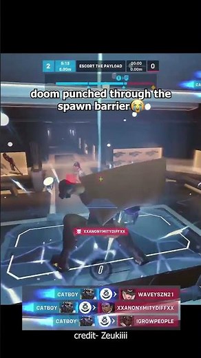 Doom is in a movie💀 #overwatch #overwatch2 #ow2