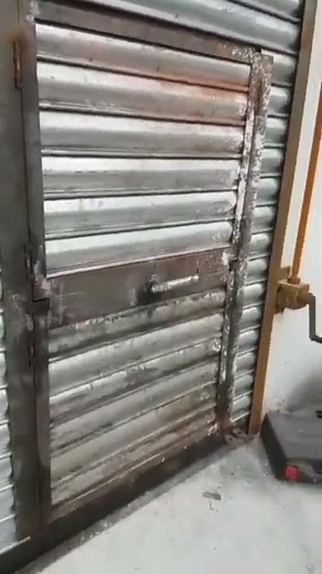 Wicket Door in Gear Rolling Shutter