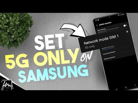 How to Set Samsung Phone to 5G Only Mode - Android
