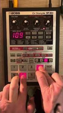 Dance of TOMORROW. Beat performed on the Boss Sp303.