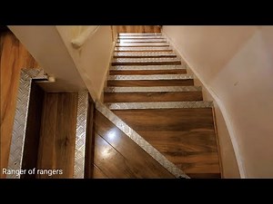 How to Laminate Stairs by not using Stair Nosing (DIY)