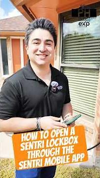 How To Open A Sentri Lockbox Through The Sentri Mobile App, Navica MLS, Harlingen, TX