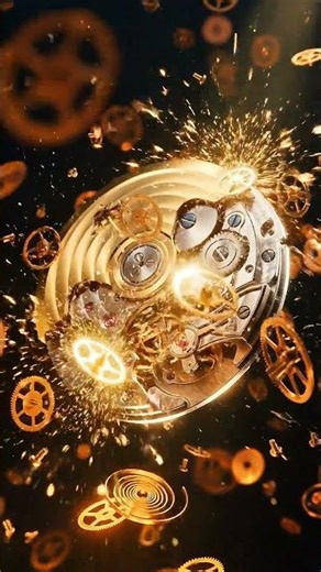 Micro world: watch assembles itself ⚙️✨