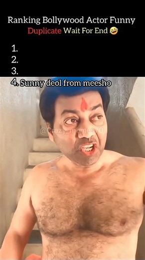 Ranking Bollywood Actor Funny Duplicates 🤪#ytshorts #memes