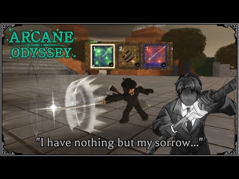 Warrior PvP in Full- IS THAT THE BLACK SILENCE!?!?!? (Arcane Odyssey)