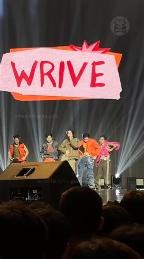 WRIVE lights up the stage with their hit “Ooh La La” at KOLORCOASTER The Concert 🎤✨ #TheBigDomeGetsColorful #KOLORCOASTER #MAKI | When In Manila